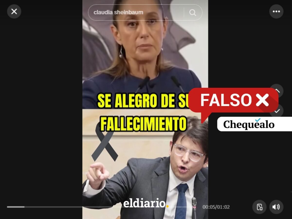 ¿La presidenta de México calificó el asesinato de Miguel Uribe Turbay como algo “bueno”?