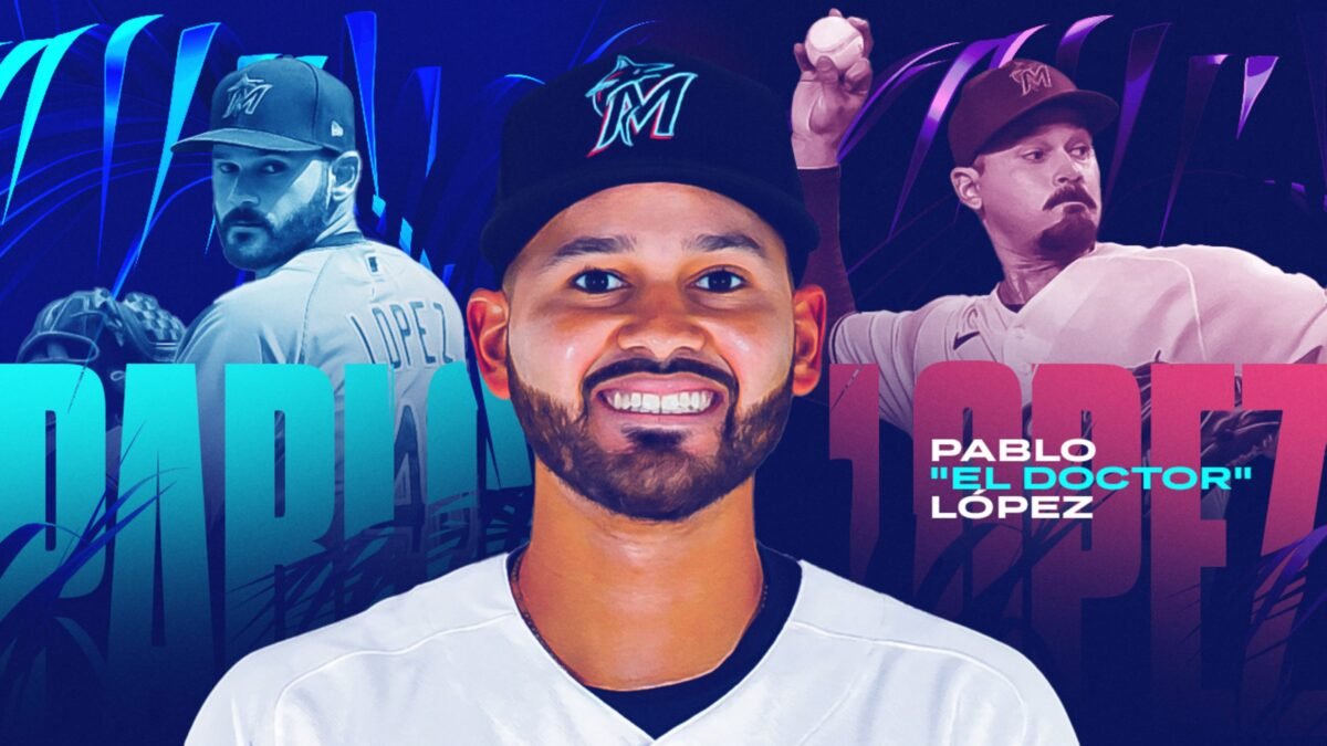El pelotero venezolano Pablo López fue nominado al Premio Roberto Clemente 2025 de la MLB